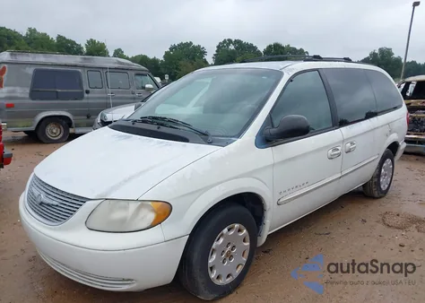 2001 Chrysler Town & Country Lx z USA, uszkodzony, nr VIN 2C4GP44361R380538